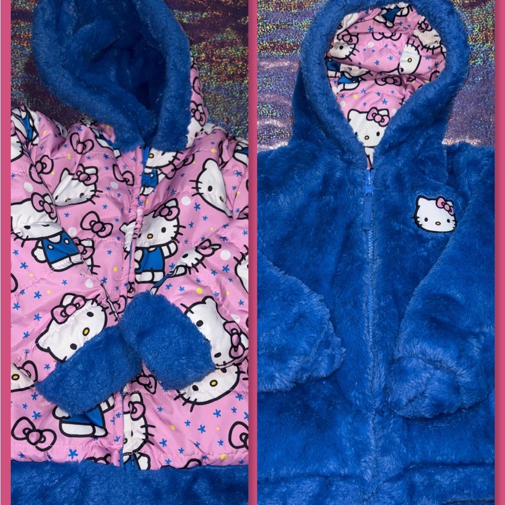 Hello Kitty Reversible Puffer Jacket